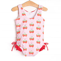 Strawberry Bundles One Piece, Pink