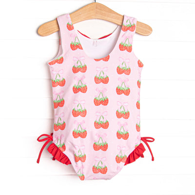 Strawberry Bundles One Piece, Pink