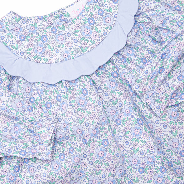Gorgeous Garden Dress, Blue