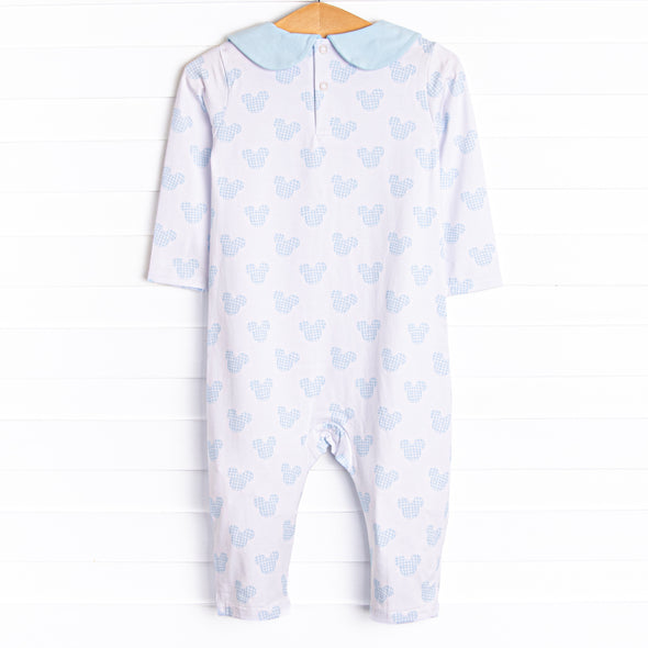 Sure is Swell Romper, Blue