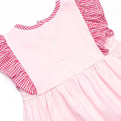Rosey Red Bow Bubble, Pink