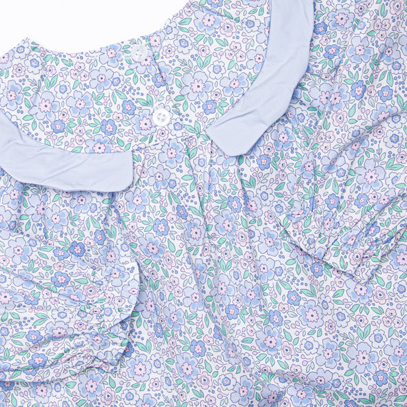 Gorgeous Garden Dress, Blue
