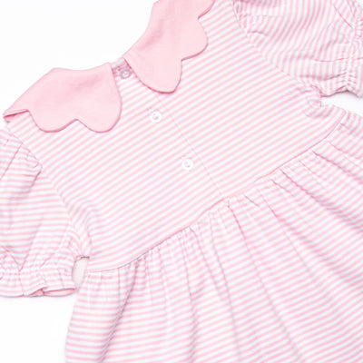 Perfect Pick Pima Embroidered Legging Set, Pink