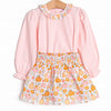 Homeland Harvest Skirt Set, Orange