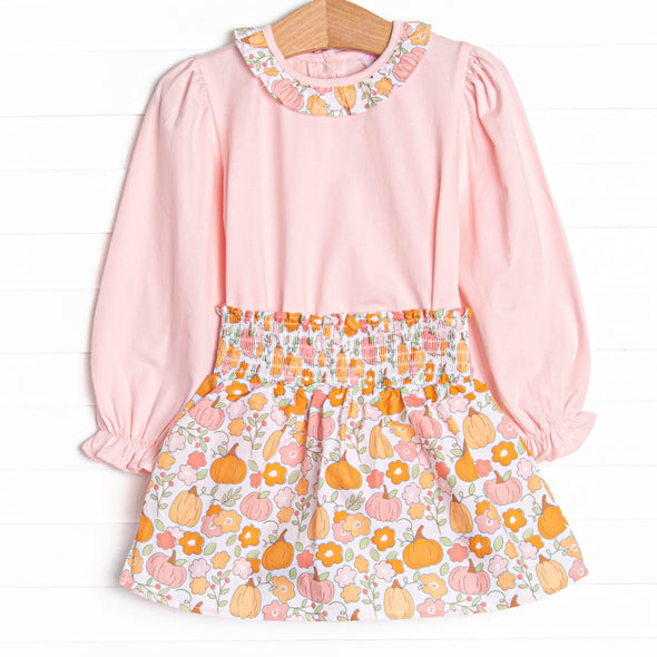 Homeland Harvest Skirt Set, Orange