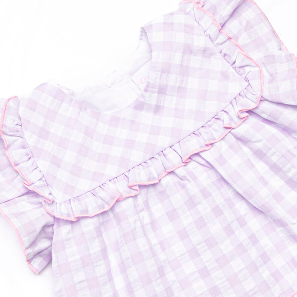 French Violet Frills Bubble, Purple