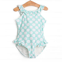 Shell Of A Time One Piece, Green