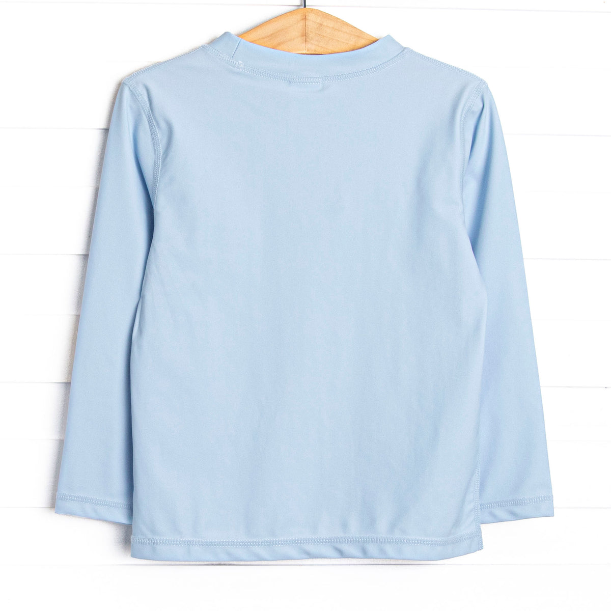 Fish Handlers Rash Ahoy Aqua Long Sleeve Rash Guard, Blue – Stitchy Fish
