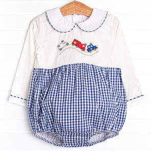 Save the Day Sirens Applique Bubble, Blue