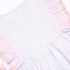 Big Sister Embroidered Dress, White