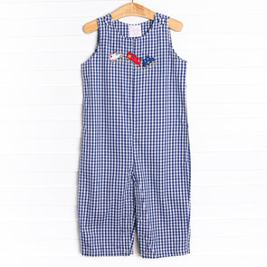 Save the Day Sirens Applique Jon Jon, Blue