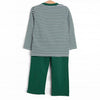 Go Dog Go Applique Pant Set, Green