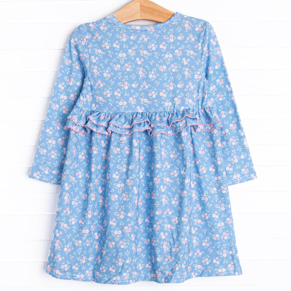 Grace Garden Dress, Blue