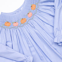 Pumpkin Patch Princess Smocked Legging Set, Blue