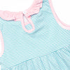 Ribbons and Bows Applique Sleeveless Dress, Mint