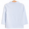 Daddy's Caddy Embroidered Top, Blue