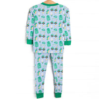 Master Class Bamboo Pajama Set, Blue