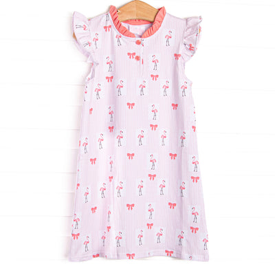 Flirty Flamingo Dress, Pink