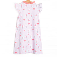 Flirty Flamingo Dress, Pink