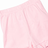 Ribbons and Bows Applique Ruffle Short Set, Mint
