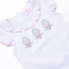 Soft Serve Scoops Applique Ruffle Short Set, Pink