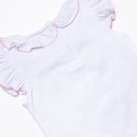Soft Serve Scoops Applique Ruffle Short Set, Pink