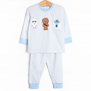 Galactic Friends Soft Set, Blue
