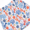 Coral Reef Crustacean Short Set, Blue