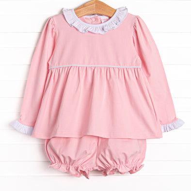 Estelle Bloomer Set, Pink