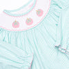 Gourd-geous Ginghams Smocked Legging Set, Mint