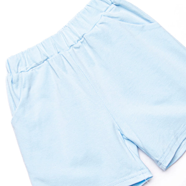 Evan Short Set, Blue and Orange Stripe
