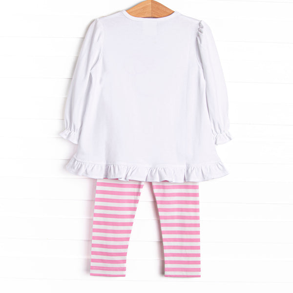 Mouse Memories Long Sleeve Legging Set, Pink
