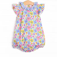 Groovy Garden Ruffle Bubble, Purple