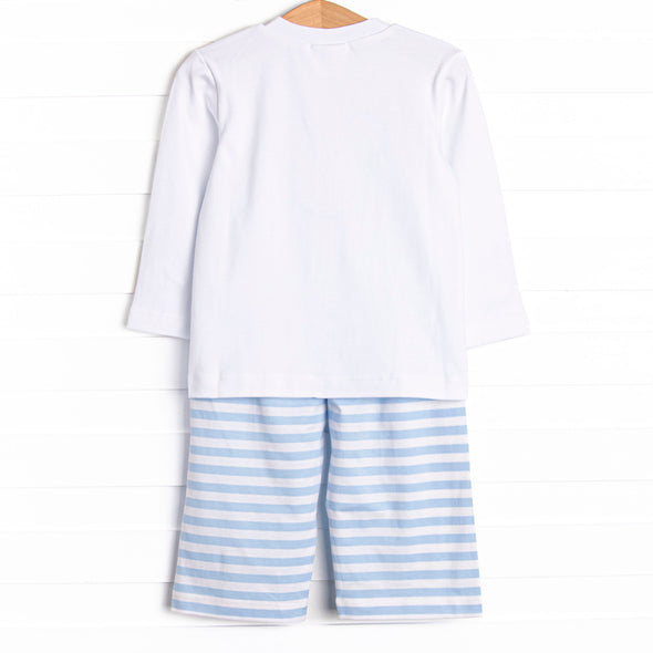 Mouse Memories Long Sleeve Pant Set, Blue