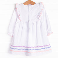 Easy Street Dress, White