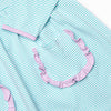 Amelia Dress, Mint Stripe
