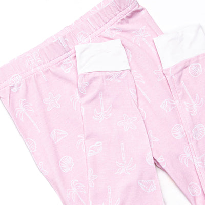 White Sands Bamboo Pajama Set, Pink