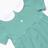 Elliot Bubble, Forest Green Stripe
