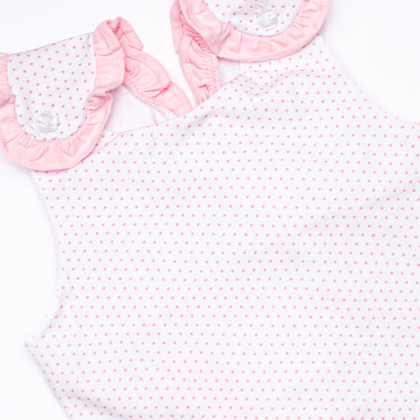 Palm Beach Popsicles Applique Diaper Set, Pink