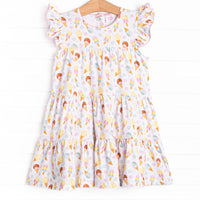 Ice Cream Dreams Tiered Dress, Pink