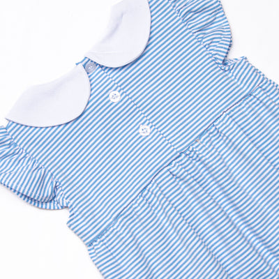 Pippa Bubble, Medium Blue Stripe