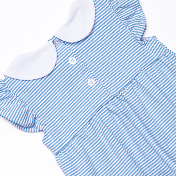 Pippa Bubble, Medium Blue Stripe