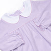 Brookhaven Bows Applique Dress, Purple