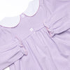 Brookhaven Bows Applique Dress, Purple