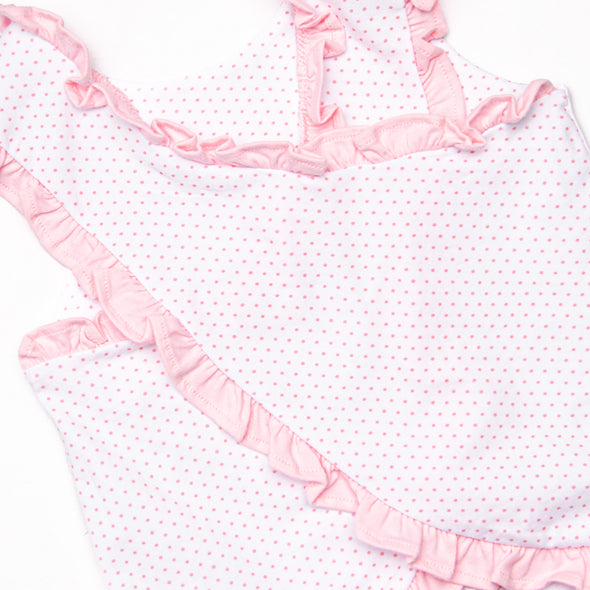 Palm Beach Popsicles Applique Diaper Set, Pink