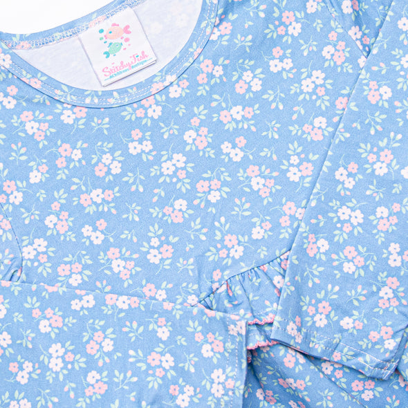 Grace Garden Dress, Blue
