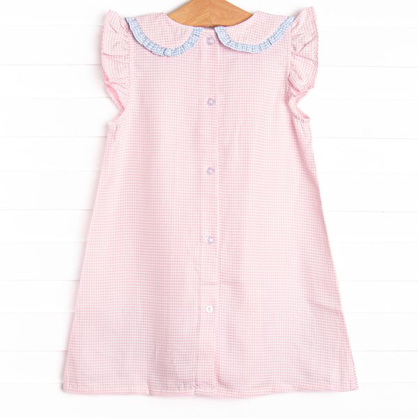 Soft Serve Scoops Applique Dress, Pink
