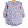 Blossoming Bows Applique Bubble, Purple