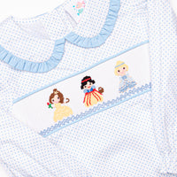 Fairytale Favorites Smocked Legging Set, Blue