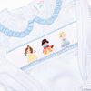 Fairytale Favorites Smocked Legging Set, Blue